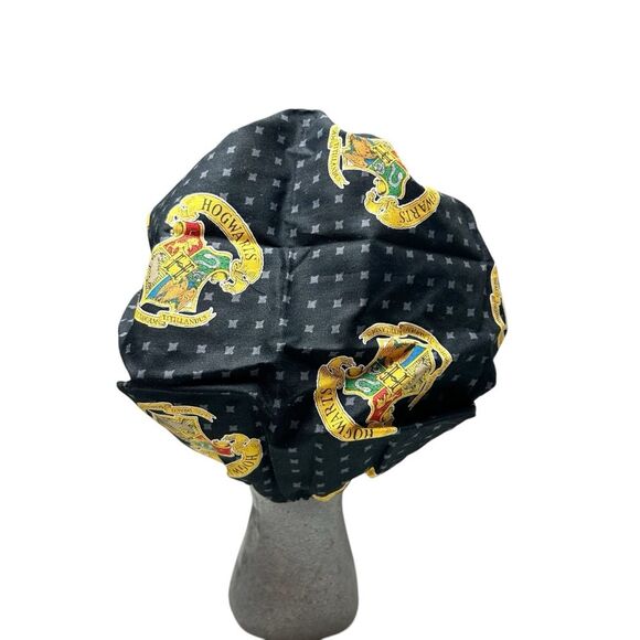 Scrub Cap Bouffant Style Elastic Back Harry Potter Hogwarts Handmade - Picture 4 of 5